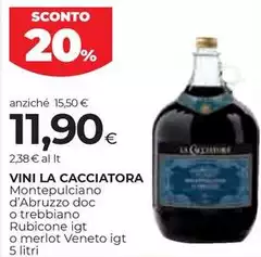 La cacciatora - Vini La cacciatora - Vini