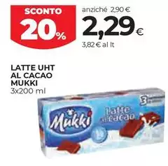 Mukki - Latte Uht Al Cacao Mukki - Latte Uht Al Cacao
