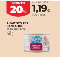 Adoc - Alimento Per Cani Adoc - Alimento Per Cani