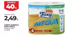 Foxy - Carta Igienica Mega Foxy - Carta Igienica Mega