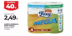 Foxy - Carta Igienica Mega Foxy - Carta Igienica Mega