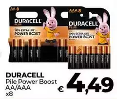 Duracell - Pile Power Boost Aa/aaa Duracell - Pile Power Boost Aa/aaa