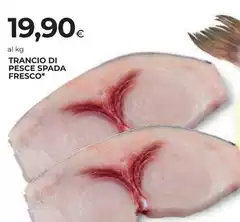 Trancio Di Pesce Spada Fresco Trancio Di Pesce Spada Fresco