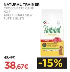 Natural Trainer - Crocchette Cane Adult Small&Toy Natural Trainer - Crocchette Cane Adult Small&Toy