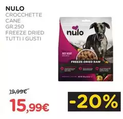 Nulo - Crocchette Cane Freeze Dried Nulo - Crocchette Cane Freeze Dried