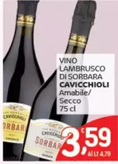 Cavicchioli - Vino Lambrusco Di Sorbara Cavicchioli - Vino Lambrusco Di Sorbara