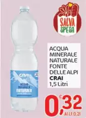 Crai - Acqua Minerale Naturale Fonte Delle Alpi Crai - Acqua Minerale Naturale Fonte Delle Alpi