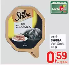 Sheba - Patè Sheba - Patè