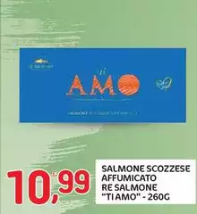 Re Salmone - Salmone Scozzese Affumicato Ti Amo Re Salmone - Salmone Scozzese Affumicato Ti Amo
