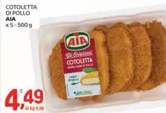 Aia - Cotoletta Di Pollo Aia - Cotoletta Di Pollo