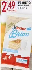 Ferrero - Kinder Brioss Ferrero - Kinder Brioss