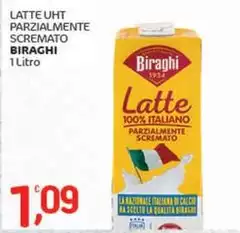 Biraghi - Latte UHT Parzialmente Scremato Biraghi - Latte UHT Parzialmente Scremato