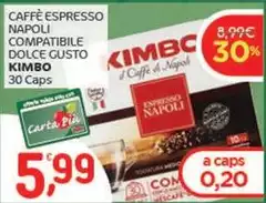 Kimbo - Caffè Espresso Napoli Compatibile Dolce Gusto Kimbo - Caffè Espresso Napoli Compatibile Dolce Gusto