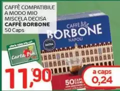 Caffe borbone - Caffè Compatibile A Modo Mio Miscela Decisa Caffe borbone - Caffè Compatibile A Modo Mio Miscela Decisa