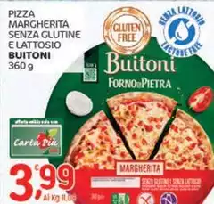 Buitoni - Pizza Margherita Senza Glutine E Lattosio Buitoni - Pizza Margherita Senza Glutine E Lattosio