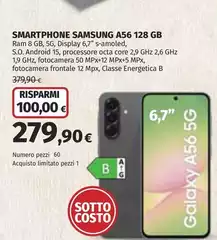 Samsung - Smartphone A56 128 GB Samsung - Smartphone A56 128 GB