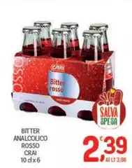 Crai - Bitter Analcolico Rosso Crai - Bitter Analcolico Rosso