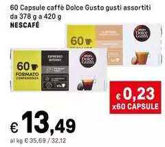 Nescafé - Capsule Caffè Dolce Gusto