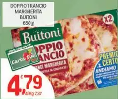 Buitoni - Doppio Trancio Margherita Buitoni - Doppio Trancio Margherita