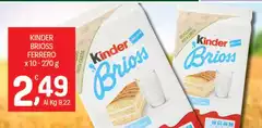 Ferrero - Kinder Brioss Ferrero - Kinder Brioss