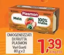 Plasmon - Omogeneizzati Di Frutta Plasmon - Omogeneizzati Di Frutta