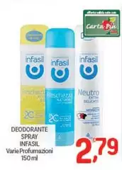 Infasil - Deodorante Spray Infasil - Deodorante Spray