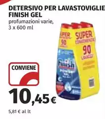 Finish - Detersivo Per Lavastoviglie Gel Finish - Detersivo Per Lavastoviglie Gel