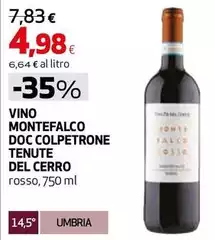 Tenute del cerro - Vino Montefalco DOC Tenute del cerro - Vino Montefalco DOC