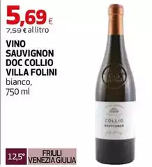 Villa - Vino Sauvignon DOC Collio Villa - Vino Sauvignon DOC Collio