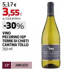 Cantina tollo - Vino Pecorino IGP Terre Di Chieti Cantina tollo - Vino Pecorino IGP Terre Di Chieti