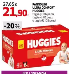 Huggies - Pannolini Ultra Comfort Huggies - Pannolini Ultra Comfort