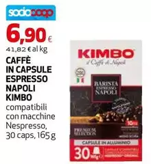 Kimbo - Caffè In Capsule Espresso Napoli Kimbo - Caffè In Capsule Espresso Napoli