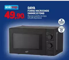 Daya - Forno Microonde Dmmw 2070mb Daya - Forno Microonde Dmmw 2070mb