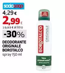 Borotalco - Deodorante Originale