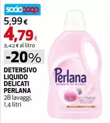 Perlana - Detersivo Liquido Delicati Perlana - Detersivo Liquido Delicati