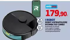iRobot - Robot Aspirapolvere Roomba 105 Combo iRobot - Robot Aspirapolvere Roomba 105 Combo