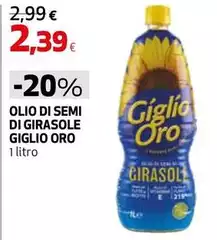 Giglio oro - Olio Di Semi Di Girasole