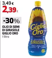 Giglio oro - Olio Di Semi Di Girasole Giglio oro - Olio Di Semi Di Girasole