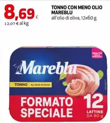 Mareblu - Tonno Con Meno Olio Mareblu - Tonno Con Meno Olio