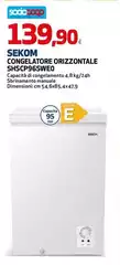 Sekom - Congelatore SHFCP96WSWEO Sekom - Congelatore SHFCP96WSWEO