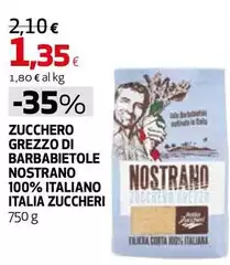 Italia zuccheri - Zucchero Grezzo Di Barbabietole Nostrano 100% Italiano Italia zuccheri - Zucchero Grezzo Di Barbabietole Nostrano 100% Italiano