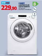 Candy - Lavatrice Slim Css4372dw411i Candy - Lavatrice Slim Css4372dw411i