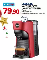 Lavazza - Macchina Caffè LM840 Tiny Eco Red