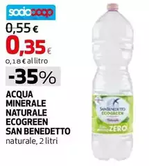 San Benedetto - Acqua Minerale Naturale Ecogreen San Benedetto - Acqua Minerale Naturale Ecogreen
