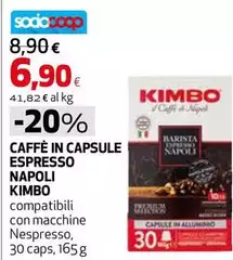 Kimbo - Caffè In Capsule Espresso Napoli Kimbo - Caffè In Capsule Espresso Napoli