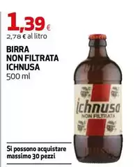 Ichnusa - Birra Non Filtrata Ichnusa - Birra Non Filtrata