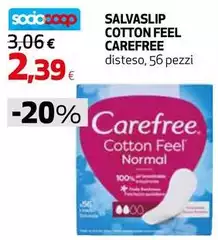 Carefree - Salvaslip Cotton Feel Carefree - Salvaslip Cotton Feel