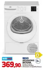 Beko - Asciugatrice Bmtr183w Beko - Asciugatrice Bmtr183w