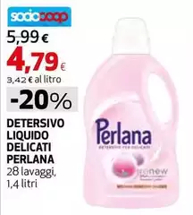 Perlana - Detersivo Liquido Delicati Perlana - Detersivo Liquido Delicati