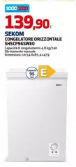 Sekom - Congelatore SHFCP965WEO Sekom - Congelatore SHFCP965WEO
